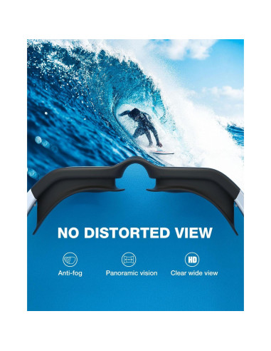 Gafas de Natación Polarizadas ZIONOR G1 Unisex Anti UV