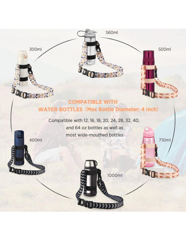 Soporte para Botella de Agua EasyAcc con Correa Universal