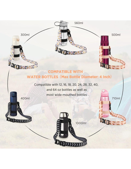 Soporte para Botella de Agua EasyAcc con Correa Universal