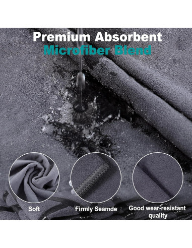 Toalla Grande para Yoga Caliente iDeaology 72x67 cm Microfibra