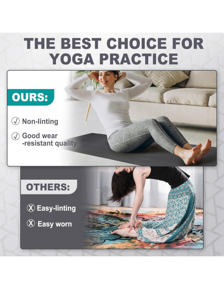 Toalla Grande para Yoga Caliente iDeaology 72x67 cm Microfibra