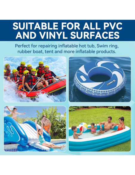 Kit de Reparación de Vinilo Bellisinno 60ml Impermeable