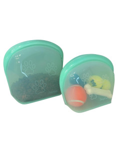 Bolsas de Silicona Reutilizables SnapPack 1650ml Teal