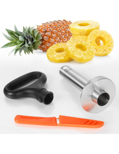 Cortador y Rebanador de Piña Cook Guy - Acero Inoxidable 2