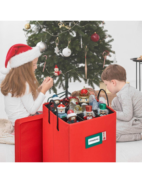 Caja de Almacenamiento Navideña HOLDN STORAGE 9 Figuras 40.64 cm