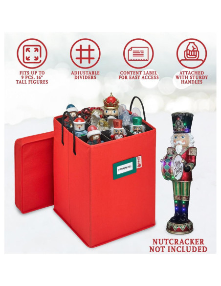 Caja de Almacenamiento Navideña HOLDN STORAGE 9 Figuras 40.64 cm