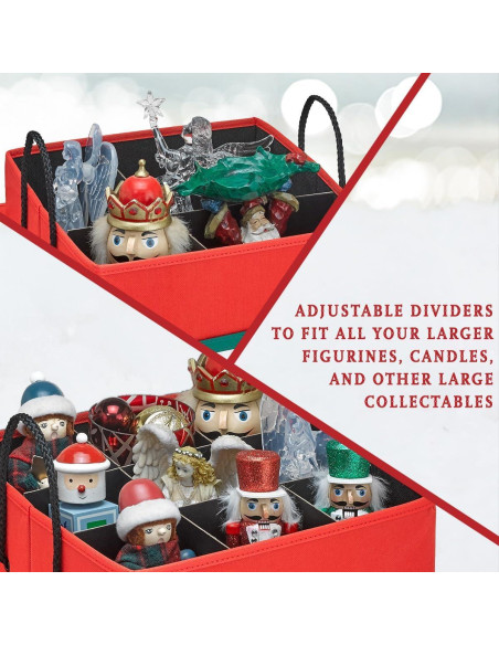 Caja de Almacenamiento Navideña HOLDN STORAGE 9 Figuras 40.64 cm