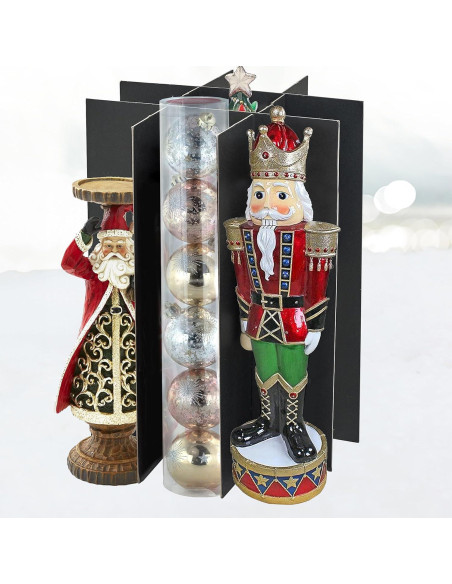 Caja de Almacenamiento Navideña HOLDN STORAGE 9 Figuras 40.64 cm