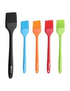 Brocha de Silicona VITUER 5 Piezas Resistente al Calor