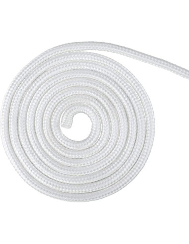 Cuerda de Nylon Trenzada jijAcraft 30.48m 6mm Blanca Multiusos