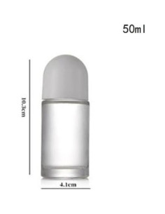Botellas de Rodillo de Vidrio 50ML JJLFresheners - 2 Pcs A Prueba de Fugas 2
