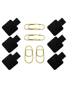 10 Piezas de Clips y Bucles de Bolígrafo XIWUMOER