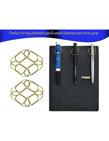 10 Piezas de Clips y Bucles de Bolígrafo XIWUMOER