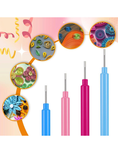 Kit de Herramientas de Quilling LIQWEI 4 Pcs para Manualidades