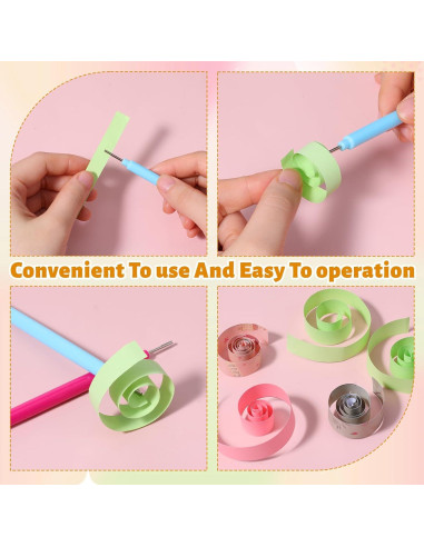 Kit de Herramientas de Quilling LIQWEI 4 Pcs para Manualidades