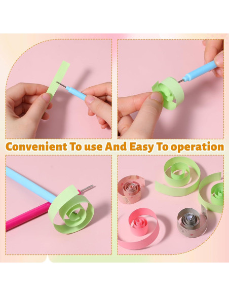 Kit de Herramientas de Quilling LIQWEI 4 Pcs para Manualidades