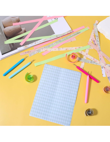 Kit de Herramientas de Quilling LIQWEI 4 Pcs para Manualidades
