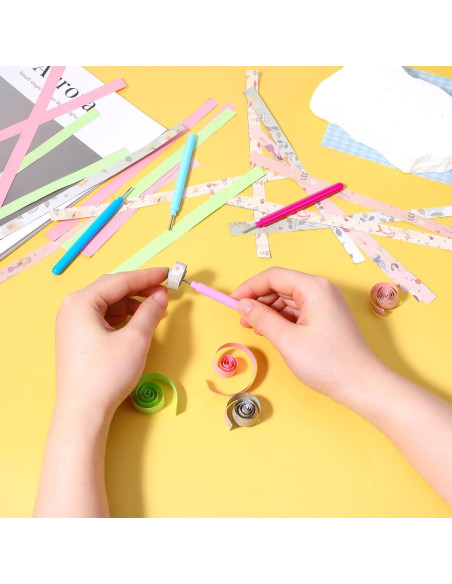 Kit de Herramientas de Quilling LIQWEI 4 Pcs para Manualidades