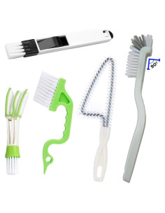 Kit de 5 Cepillos de Limpieza ANERONG para Ventanas y Persianas