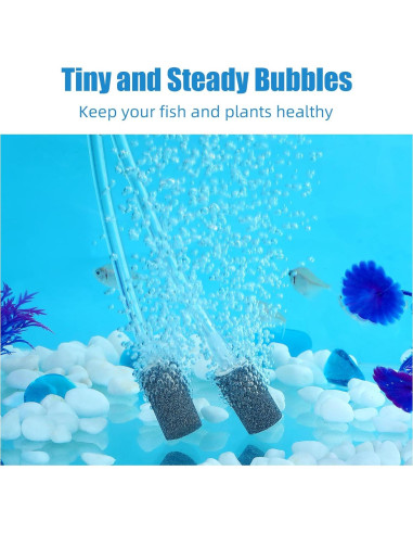 Piedras de Aire para Acuarios AQUANEAT 1.4 cm 12 Piezas