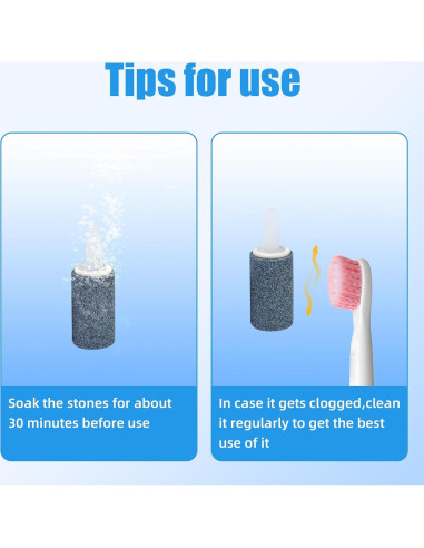 Piedras de Aire para Acuarios AQUANEAT 1.4 cm 12 Piezas