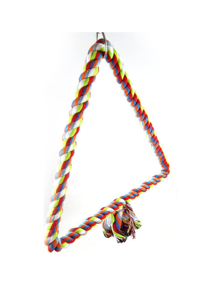 Columpio de Cuerda Triangular Grande Spoiled Pet - 30cm Columpio de Cuerda Triangular Grande Spoiled Pet - 30cm