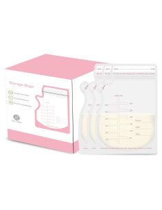 120 Bolsas de Almacenamiento de Leche Materna Sin BPA 250ml