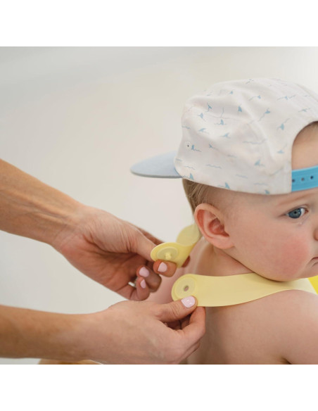 Babero de Silicona Magnético A Prueba de Lavavajillas 142g