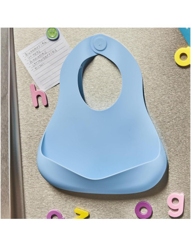 Babero de Silicona Magnético A Prueba de Lavavajillas 142g
