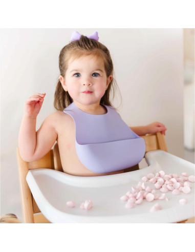 Babero de Silicona Magnético A Prueba de Lavavajillas 142g