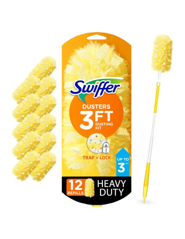 Kit de limpieza Swiffer Duster Heavy Duty 13 piezas 0.91 m