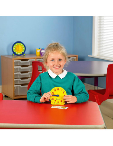 Reloj de Enseñanza Learning Resources LER2095 12 Horas