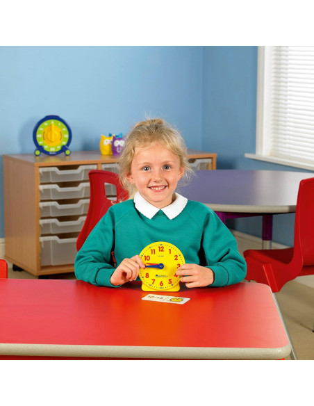 Reloj de Enseñanza Learning Resources LER2095 12 Horas