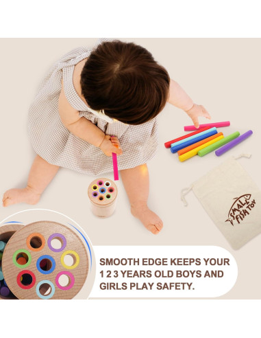 Juguetes Montessori de Madera PEQUEÑO PESCADO 0.23 kg