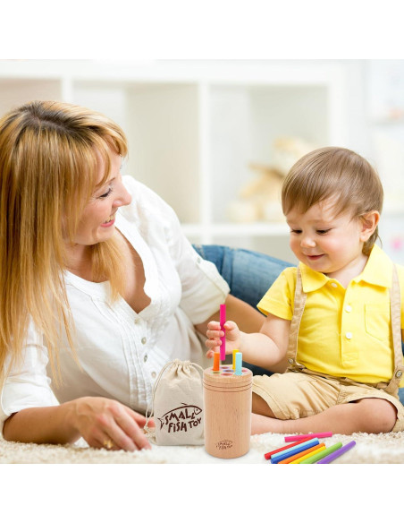 Juguetes Montessori de Madera PEQUEÑO PESCADO 0.23 kg