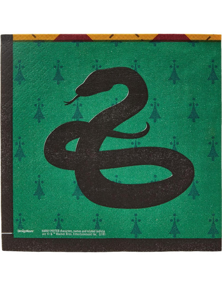 Servilletas de Papel Harry Potter Amscan - 16 Piezas 12.7x12.7 cm