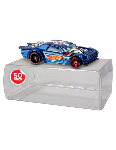 Protector de Exhibición para Hot Wheels 1/64 - Paquete de 50 Protector de Exhibición para Hot Wheels 1/64 - Paquete de 50