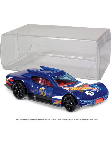 Protector de Exhibición para Hot Wheels 1/64 - Paquete de 50