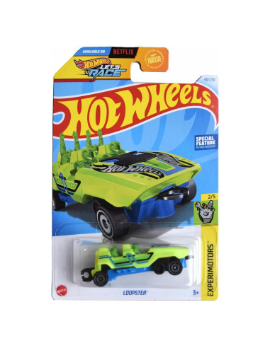 Hot Wheels Loopster Experimotors 1:64 Verde 36.3g