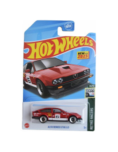Hot Wheels Alfa Romeo GTV6 3.0 Escala 1:64 Rojo