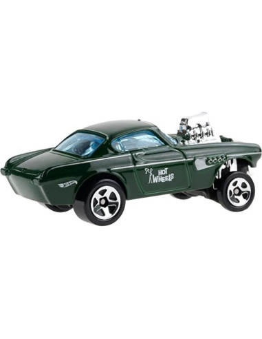 Hot Wheels Volvo P1800 Gasser Coche Fundición 1:64 Niños 3+