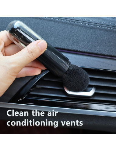 Kit de 4 Cepillos de Polvo HDongany - Fibras Suaves, Lavables