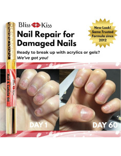 Bliss Kiss Aceite para Cutículas y Uñas 12.7cm Bastón de Caramelo 2