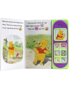 Libro de Sonido Interactivo Winnie The Pooh - 7 Botones 2
