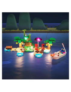 Kit de Luz LED BrickBling para Lego 77048 Tour en Barco Kapp'n