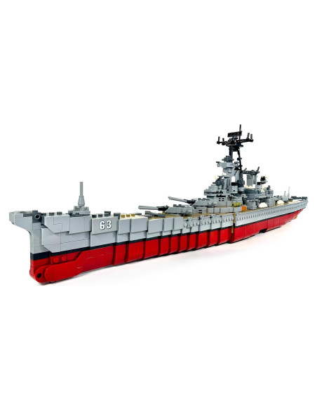 Set de Construcción USS Missouri General Jim - 2631 Piezas