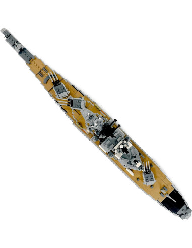 Set de Construcción USS Missouri General Jim - 2631 Piezas