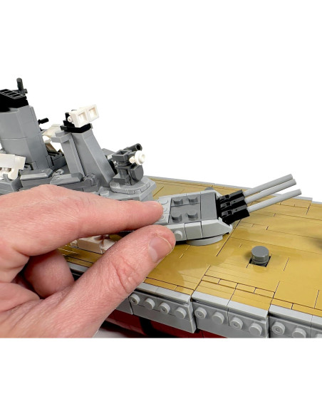 Set de Construcción USS Missouri General Jim - 2631 Piezas
