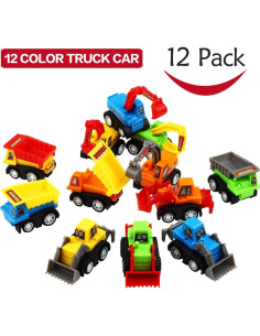 Kit de Juguetes de Camión Mini 12 Piezas KarberDark 2