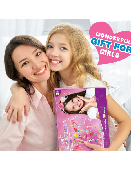 Kit de Diademas DIY SYOKZEY - 49 Piezas para Niñas 3-12 Años